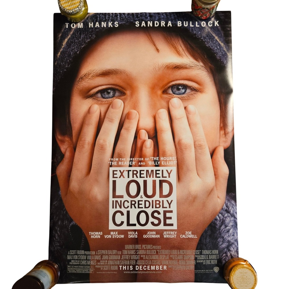 Extremely Loud & Incredibly Close 2011 Original Movie Poster 27x40 Tom Hanks D/S